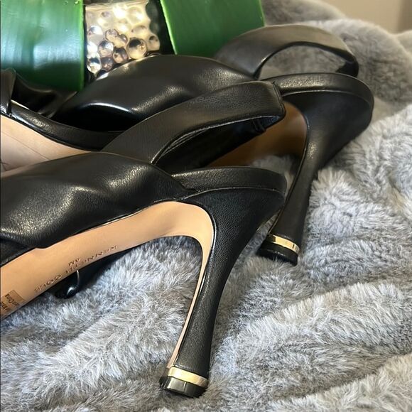 Kenneth Cole Black High-Heeled Sandals NWOT retail $129 size: 8 - Picture 3 of 5